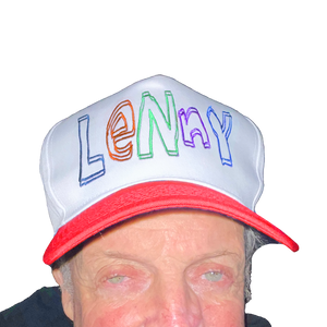 The Lenny Hat Red