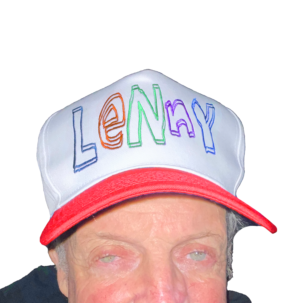 The Lenny Hat Red